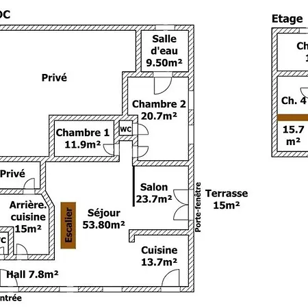 Grange Rénovée Avec Piscine Privative - 4 Ch, Jardin Clos, à 7 Km D'indian Forest - Fr-1-426-304 Le Champ-Saint-Pere